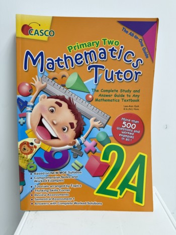 Primary Two Mathematics Tutors 2A