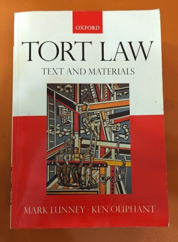 Tort Law – Text and Materials