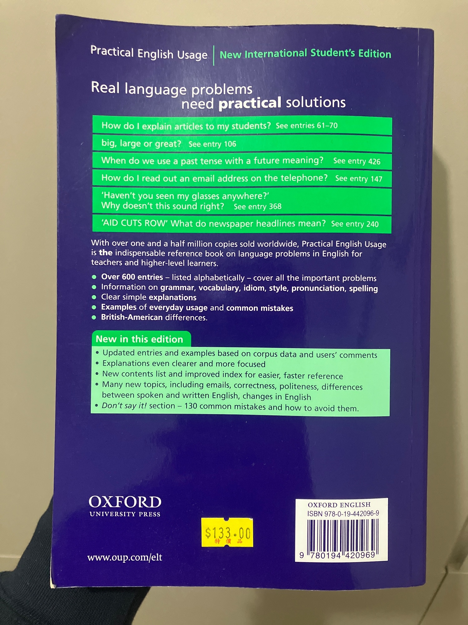 Practical English Usage - 3