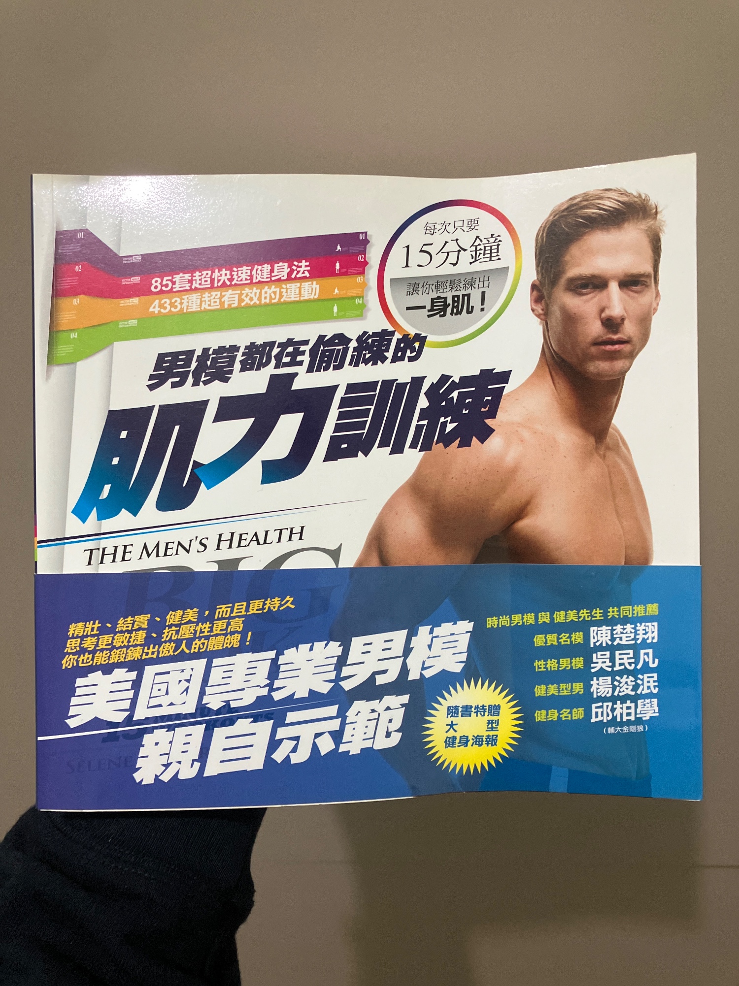 男模都在偷練的肌力訓練