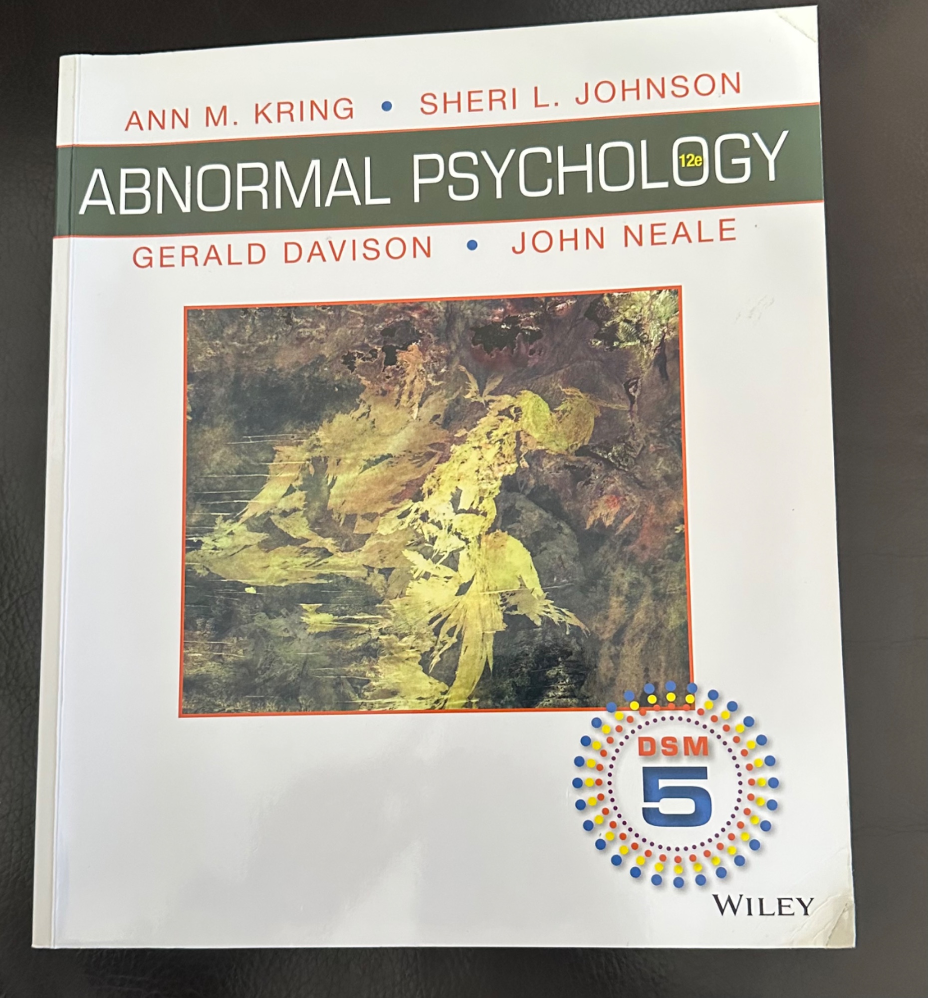 DSM-5 Abnormal Psychology 12th Edition