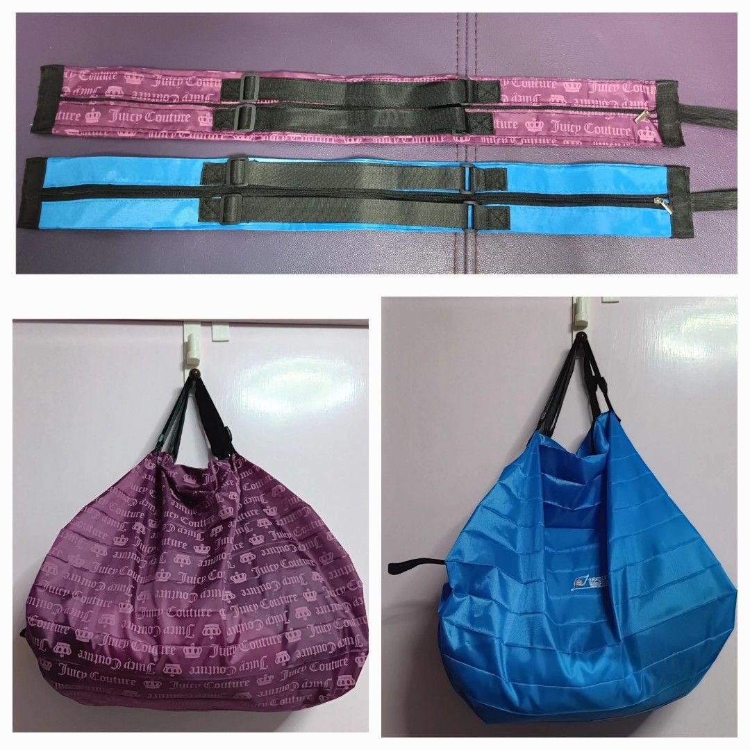 (只限將軍澳地鐵站)2個便㩦摺疊環保袋