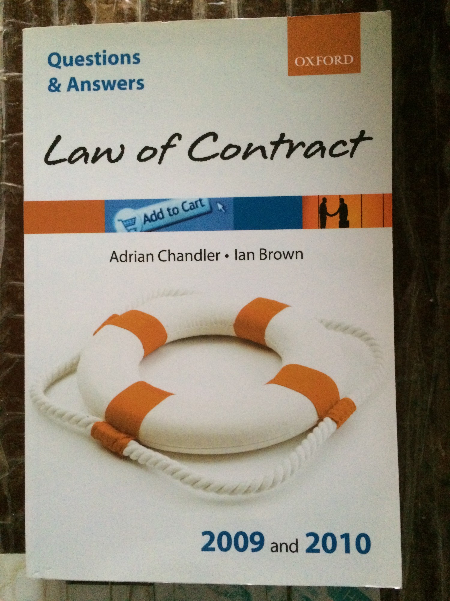 Laws of Contract 2009 and 2010