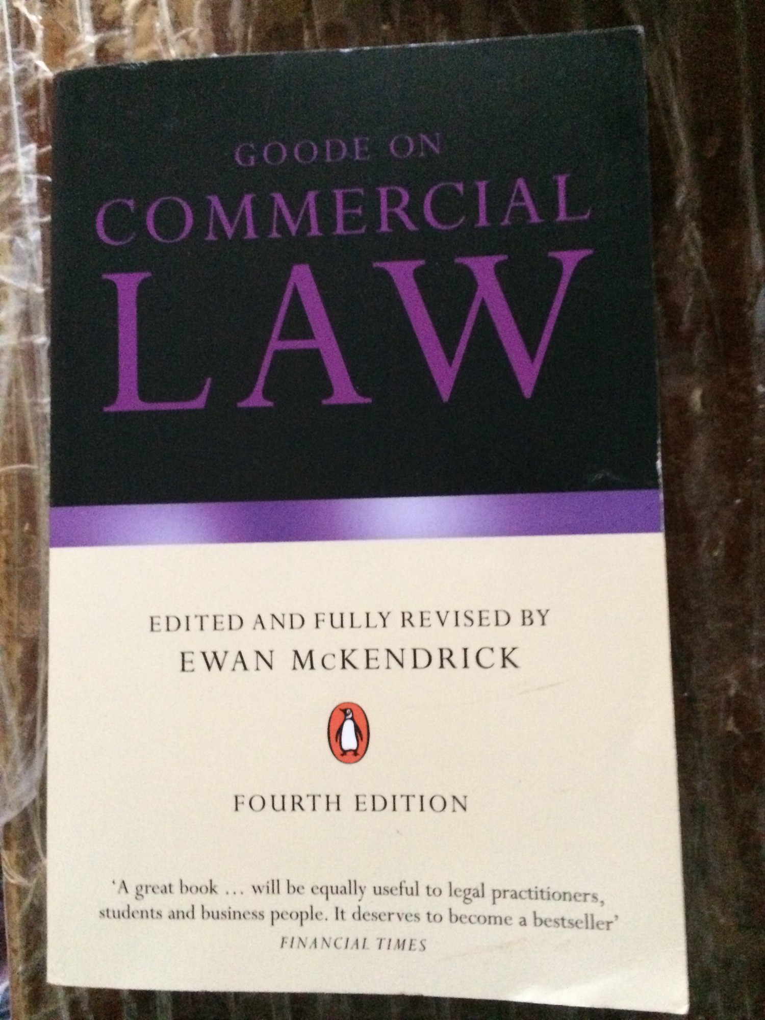 Goode on Commercial Law