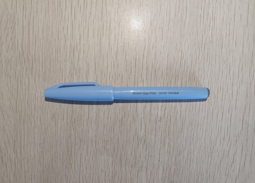 Brush Sign Pen ( Grey Blue ) ( SES15C-S3X )