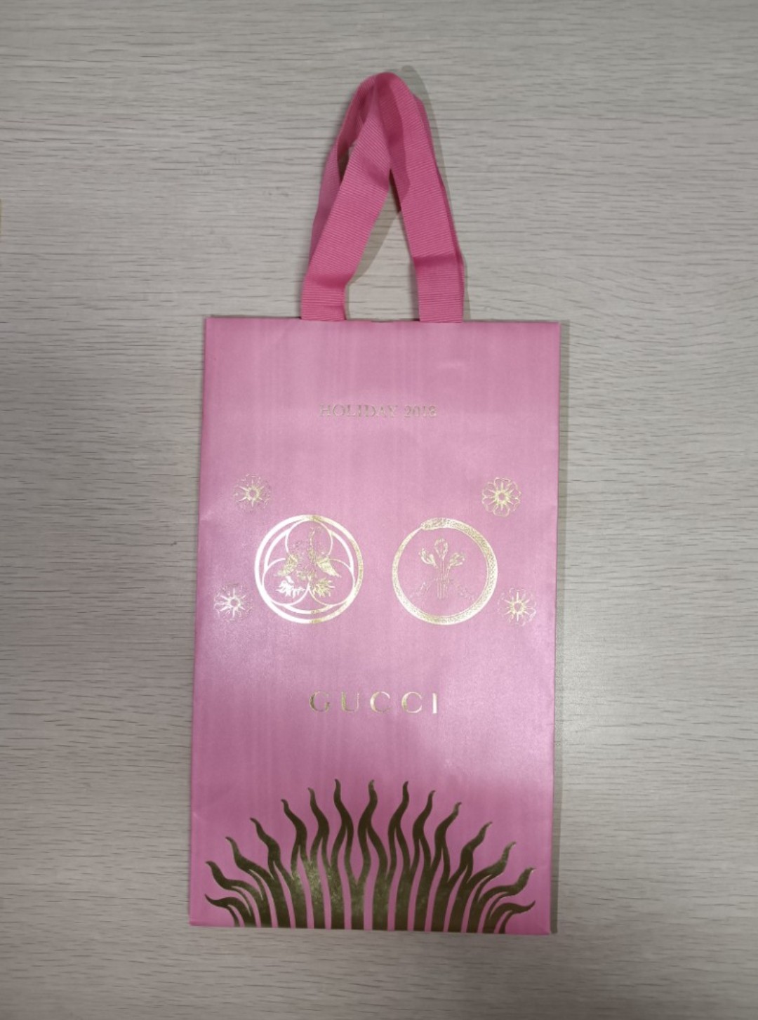 GUCCI 袋 ( Holiday 2018 ) ( 連透明包裝袋 )