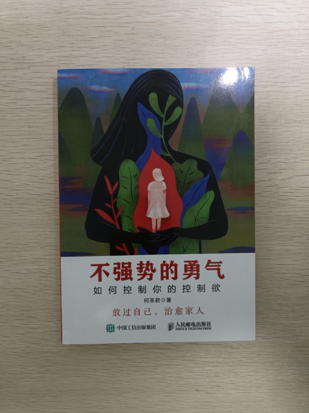 [ 正版 ] 不強勢的勇氣：如何控制你的控制欲！放過自己，治癒家人 ( 連透明包裝袋 ) - 何聖君