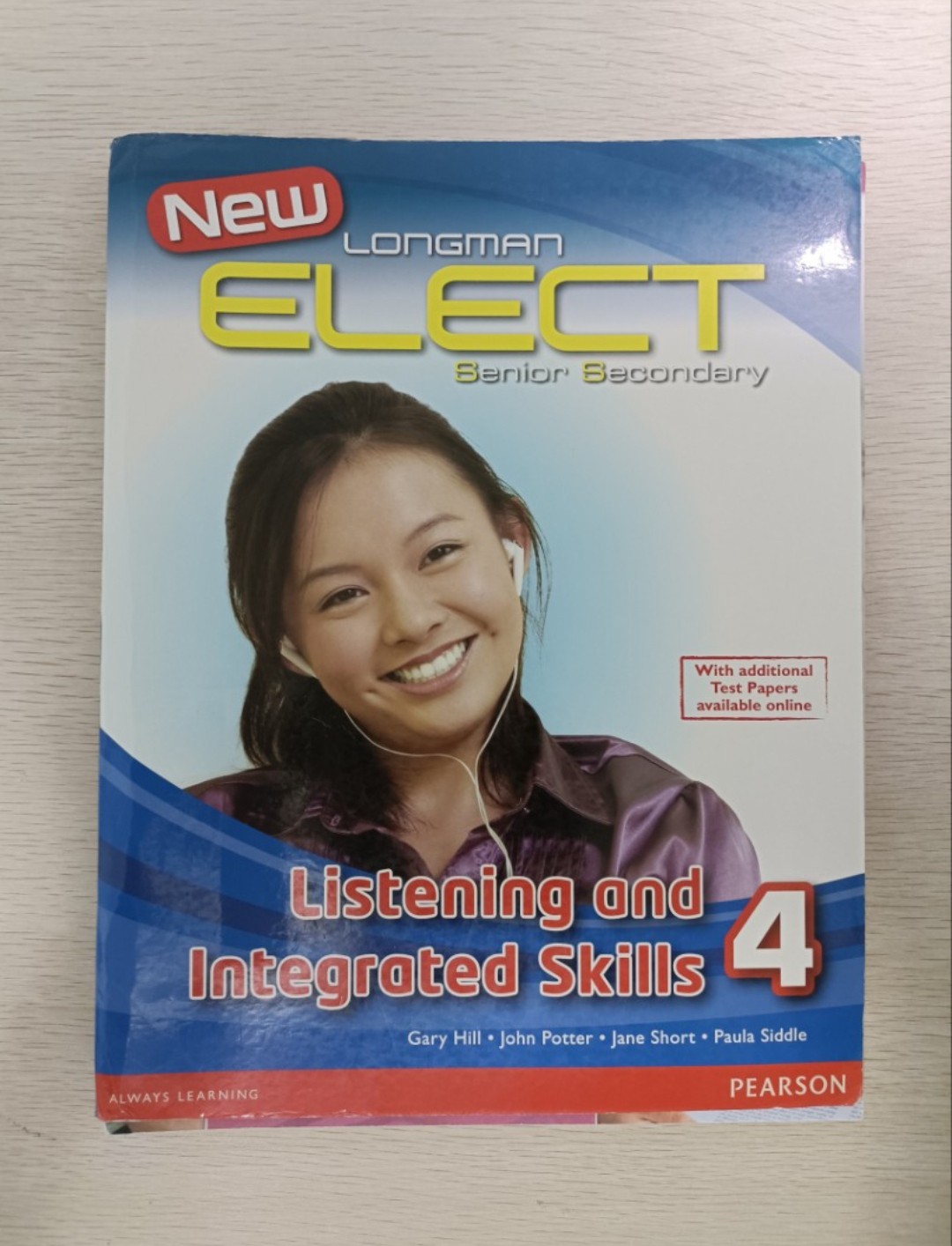 [ DSE ] New Longman Elect Senior Secondary Listening and Integrated Skills 4 ( With additional test papers available online )