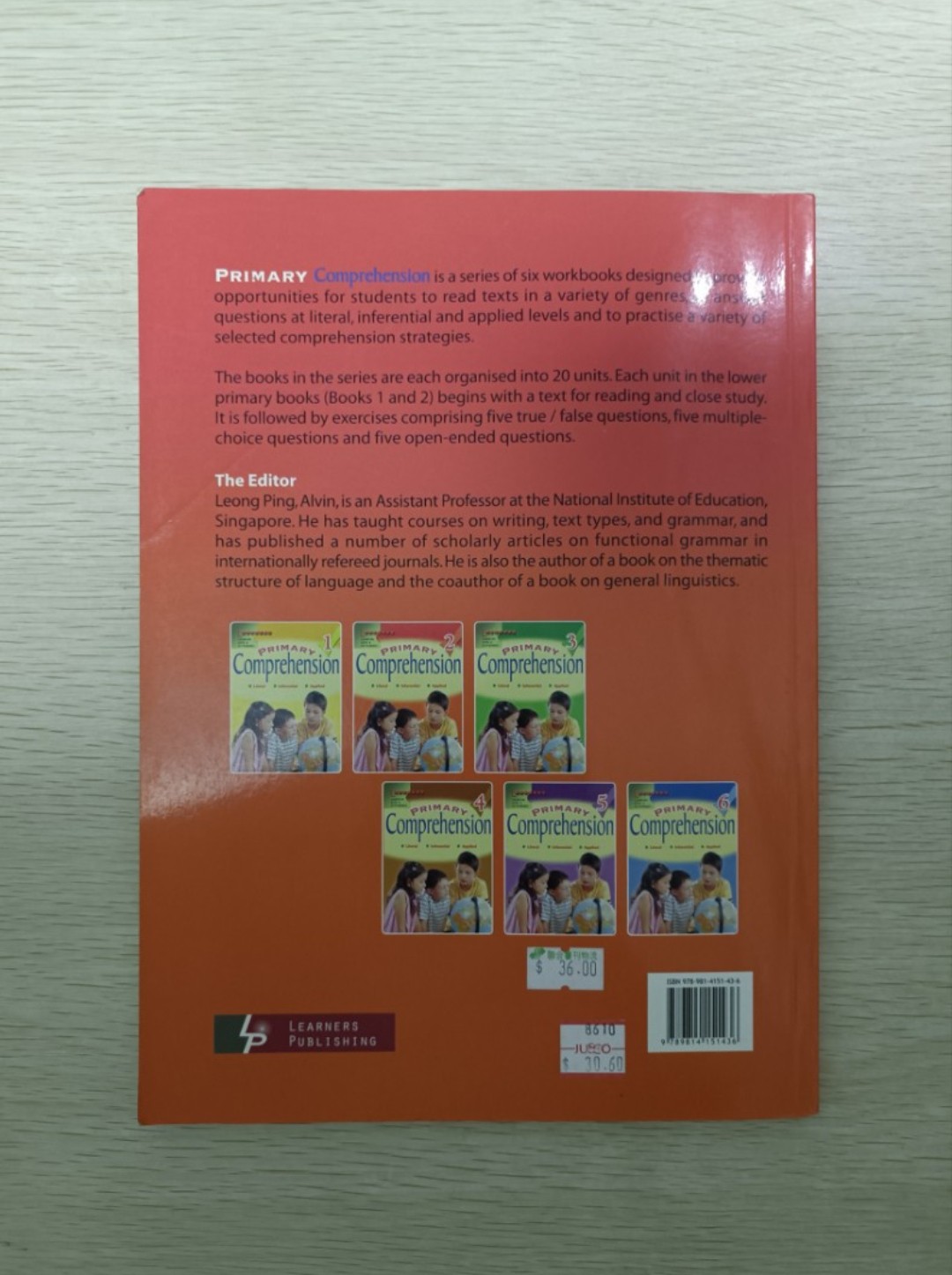 Leaners Learning with a difference - Primary Comprehension 2 ( 附有答案 ) - 2