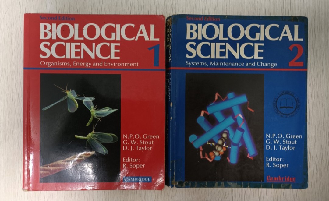 [ 絕版 ] [ AL ] Biological Science 1：Organisms, Energy and Environment & Systems, Maintenance and Change 2 ( Second Edition )