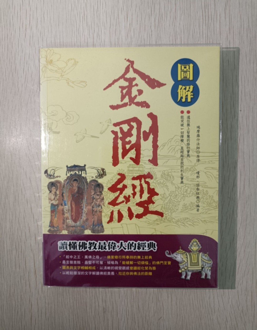 [ 正版 ] 圖解金剛經：能突破一切障礙，並超越自我的利生寶典！通往無上智慧的修行寶典！