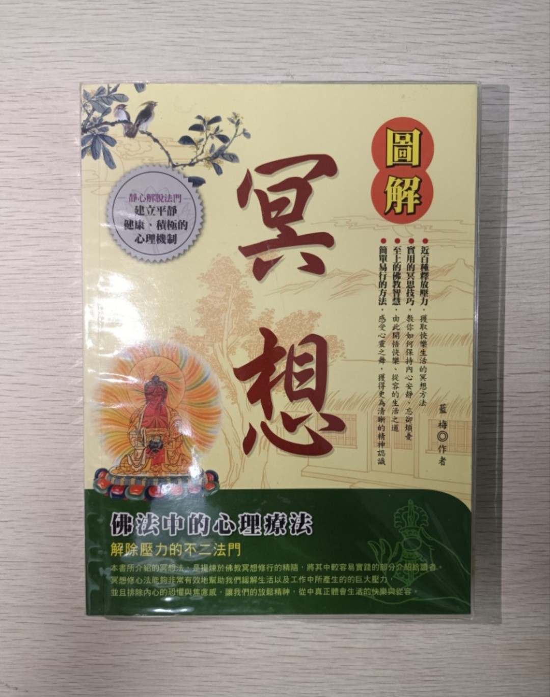 [ 正版 ] 圖解冥想：佛法中的心理療法，解除壓力的不二法門！靜心解脫法門，建立平靜健康、積極的心理機制！