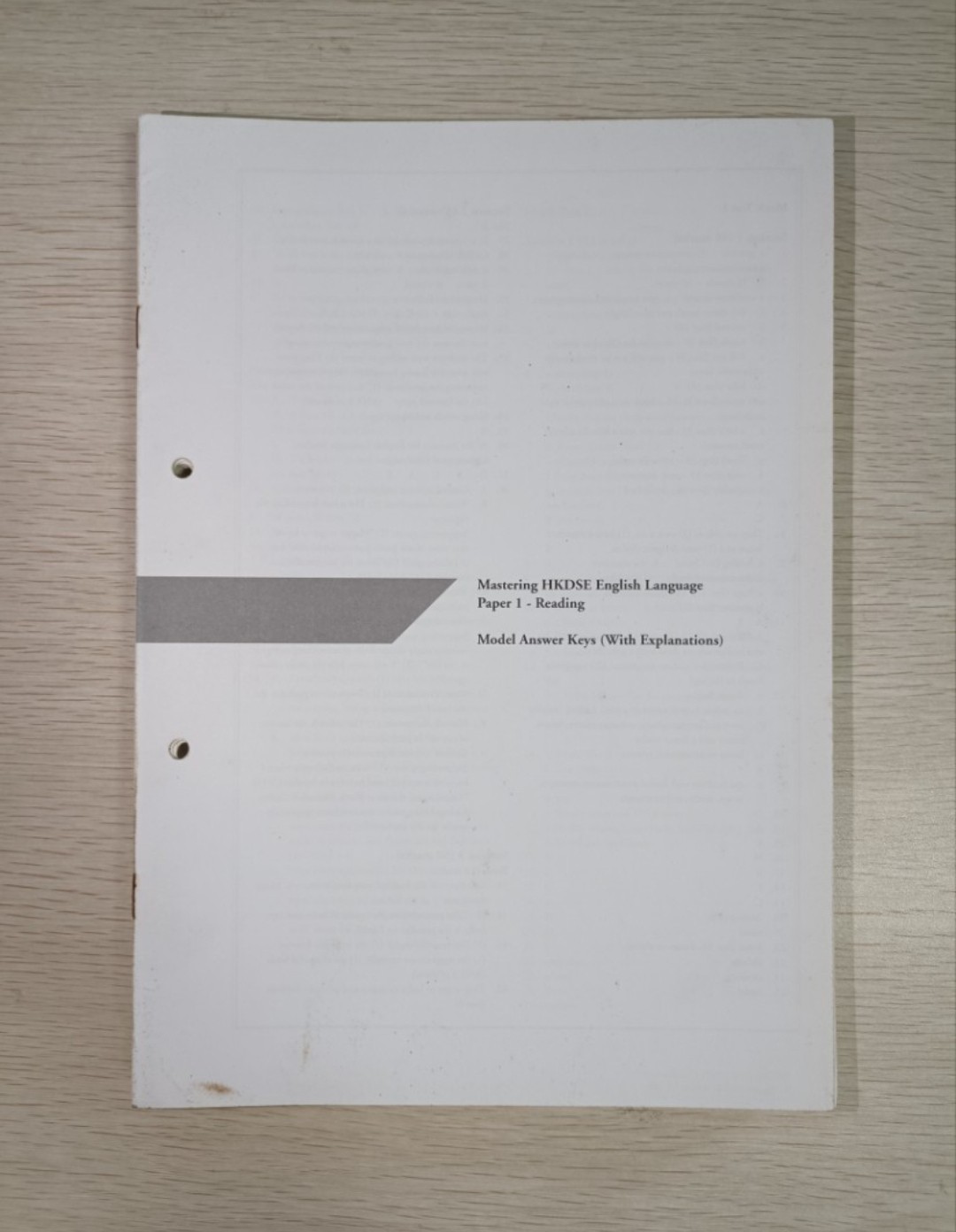 [ DSE ] Mastering HKDSE English Language ( Paper 1 ) Reading ( Set 1-8 ) ( 全齊 )