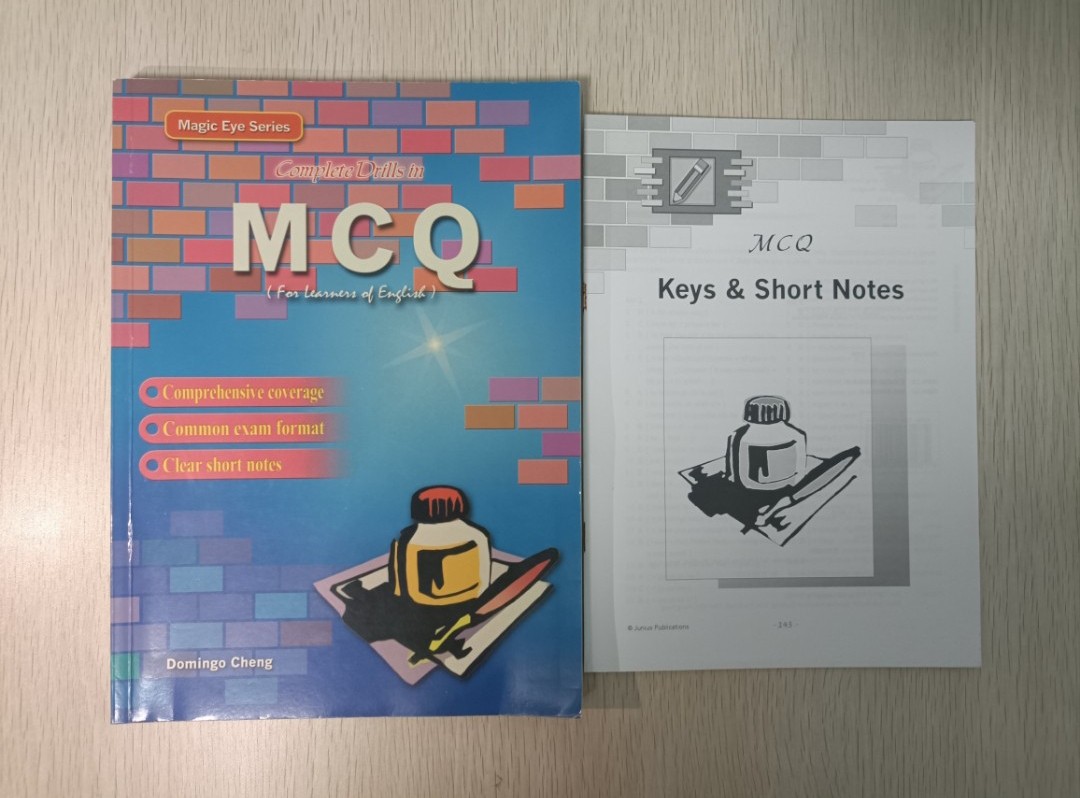 Complete Drills in MCQ ( For Learners  of English ) & MCQ Keys And Short Notes