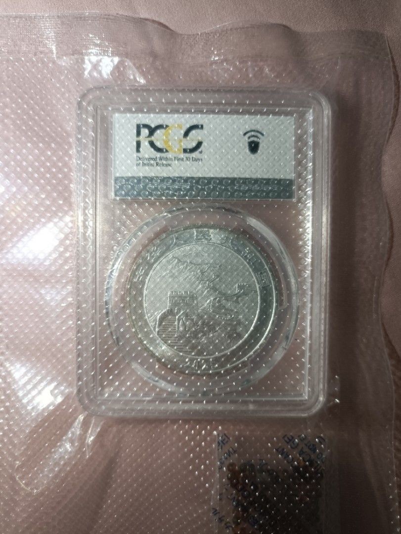 [ 正版 ] 中國 2025 龍 99.9% 普制銀幣 1 盎司 - PCGS 評級團隊城市系列 標籤首輪發行 MS70 ( 連透明真空袋 & 防潮珠 ) ( 連影印單 ) - 2