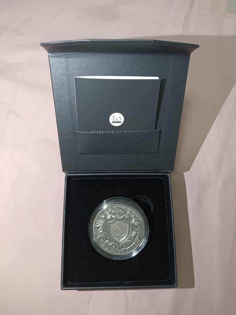 [ 正版 ] 紐埃 2026 美國建國 250 週年 99.9% 高浮雕仿古銀幣 2 盎司 ( 連透明真空袋 & 盒 & 證書 & 透明蓋 & 防潮珠 ) ( 連影印單 ) - 4