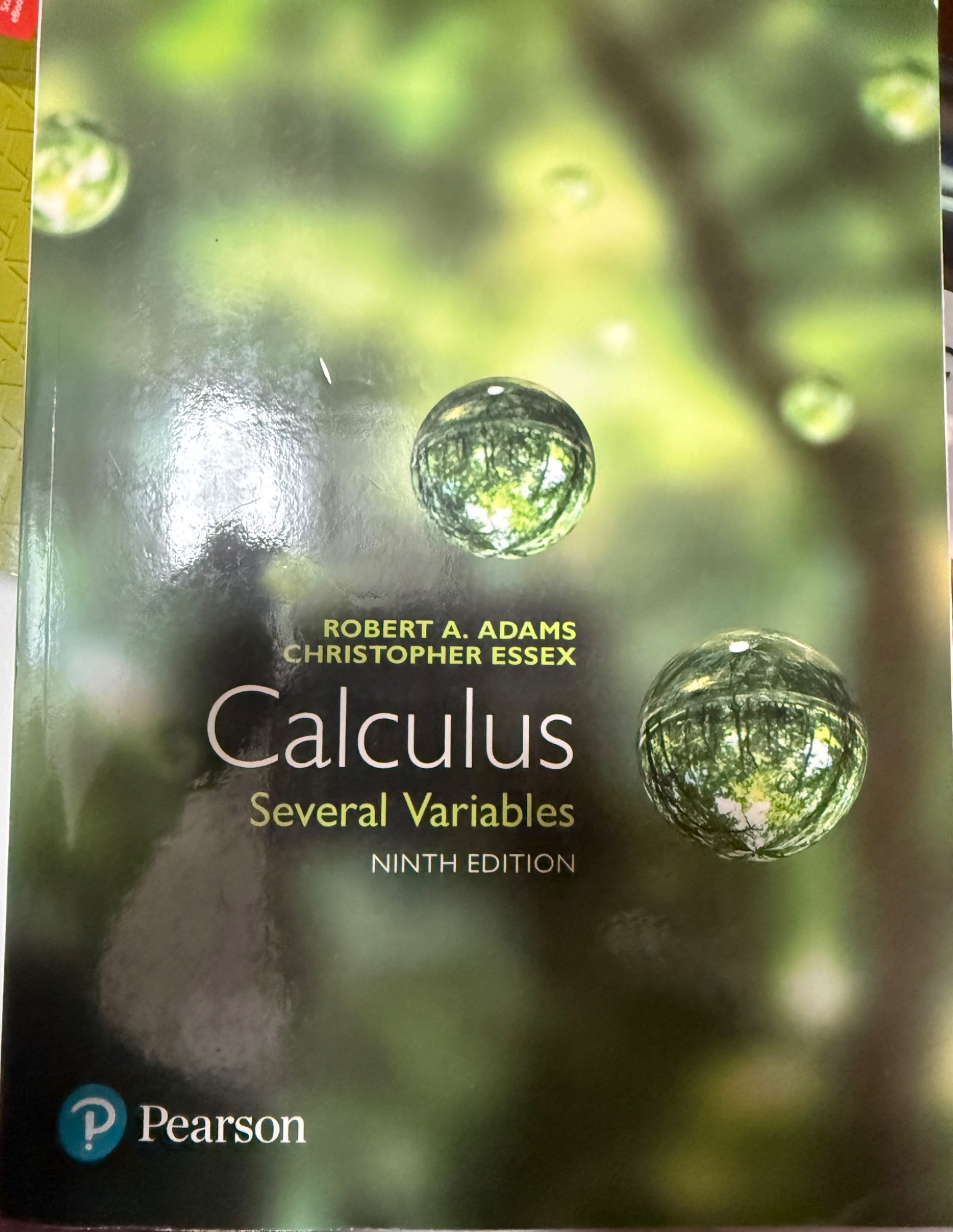 Calculus: Several Variables (Ninth Edition)