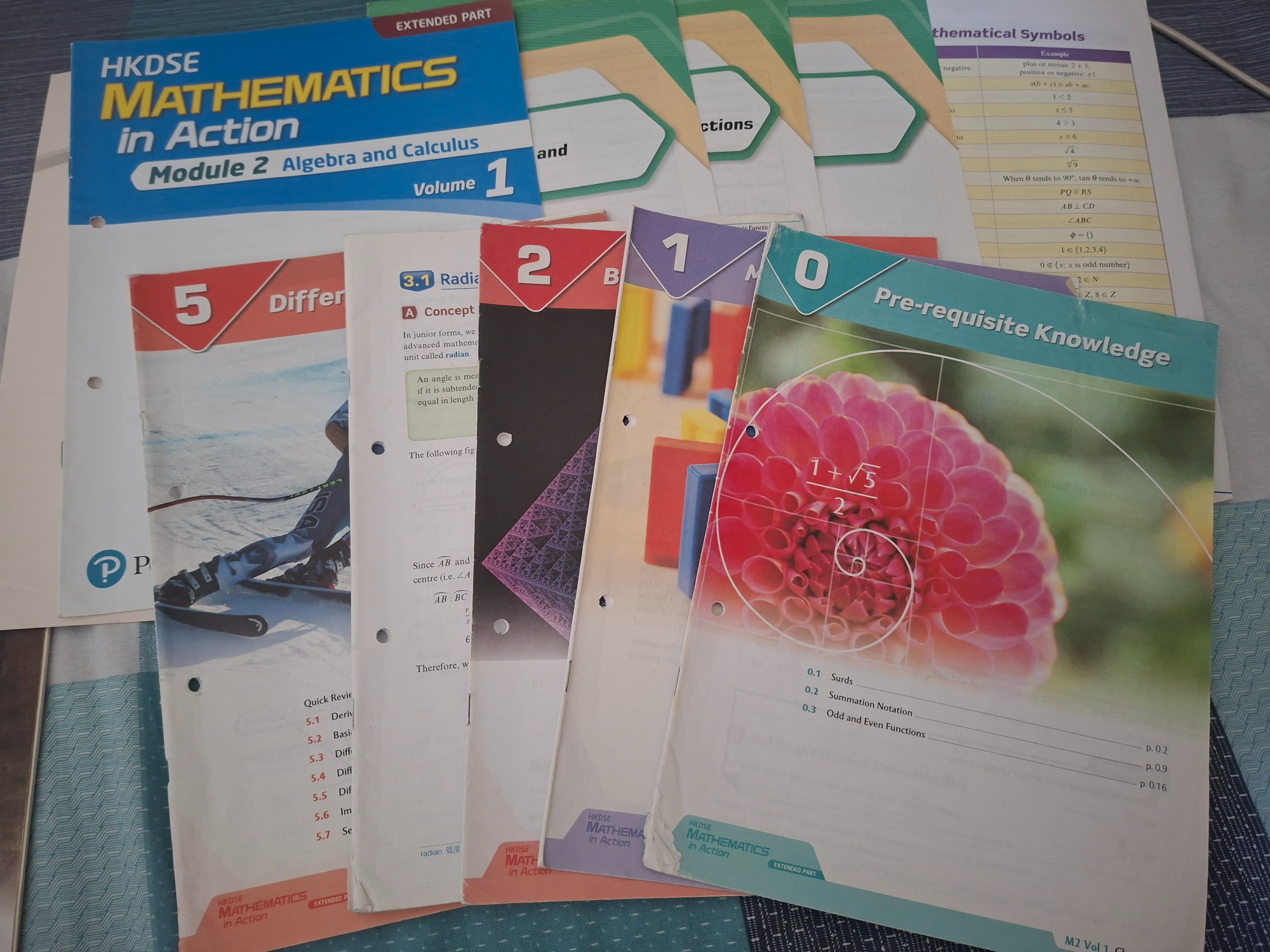 HKDSE Mathematics in Action Module 2 數學課本 Volume 1, 2 - 3