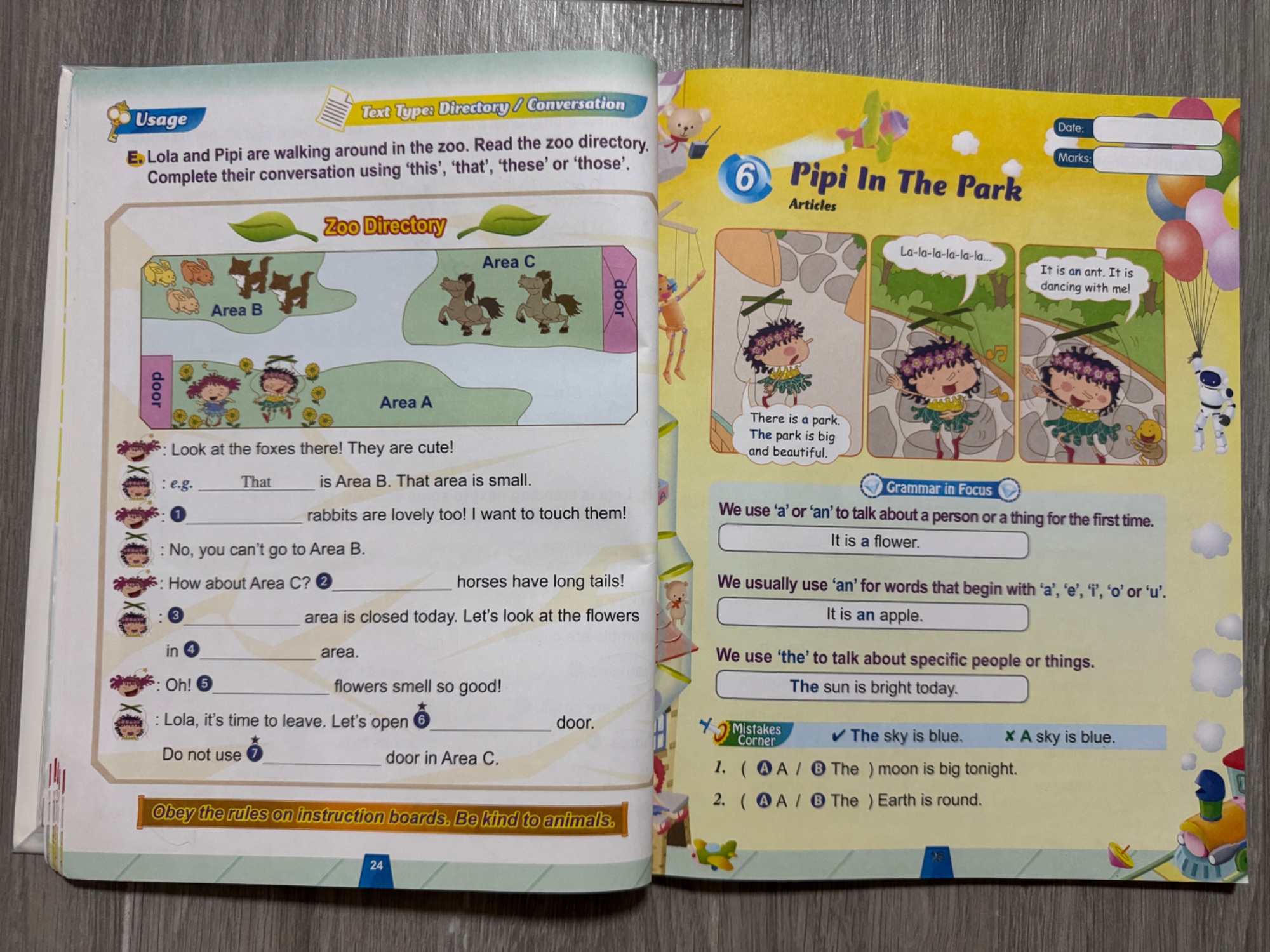 CLASSROOM Primary Amazing Grammar P.1 - 4
