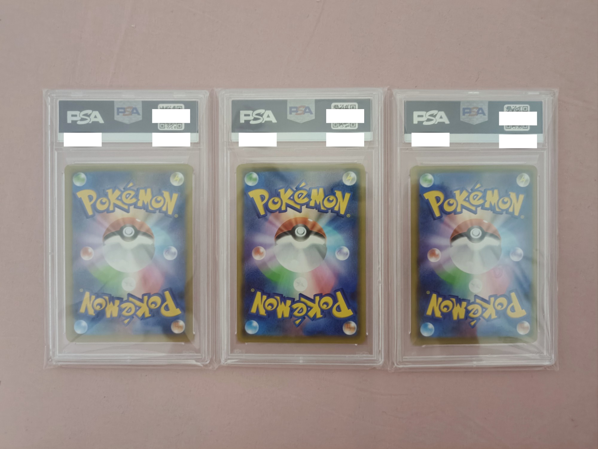 [ 正版 ] PSA 10 2021 Pokemon Japanese 25 週年 噴火龍 #001/025 & 妙蛙花 #002/025 & 水箭龜 #003/025 寵物小精靈 寶可夢 閃卡 ( 連透明卡殼套 ) - 2