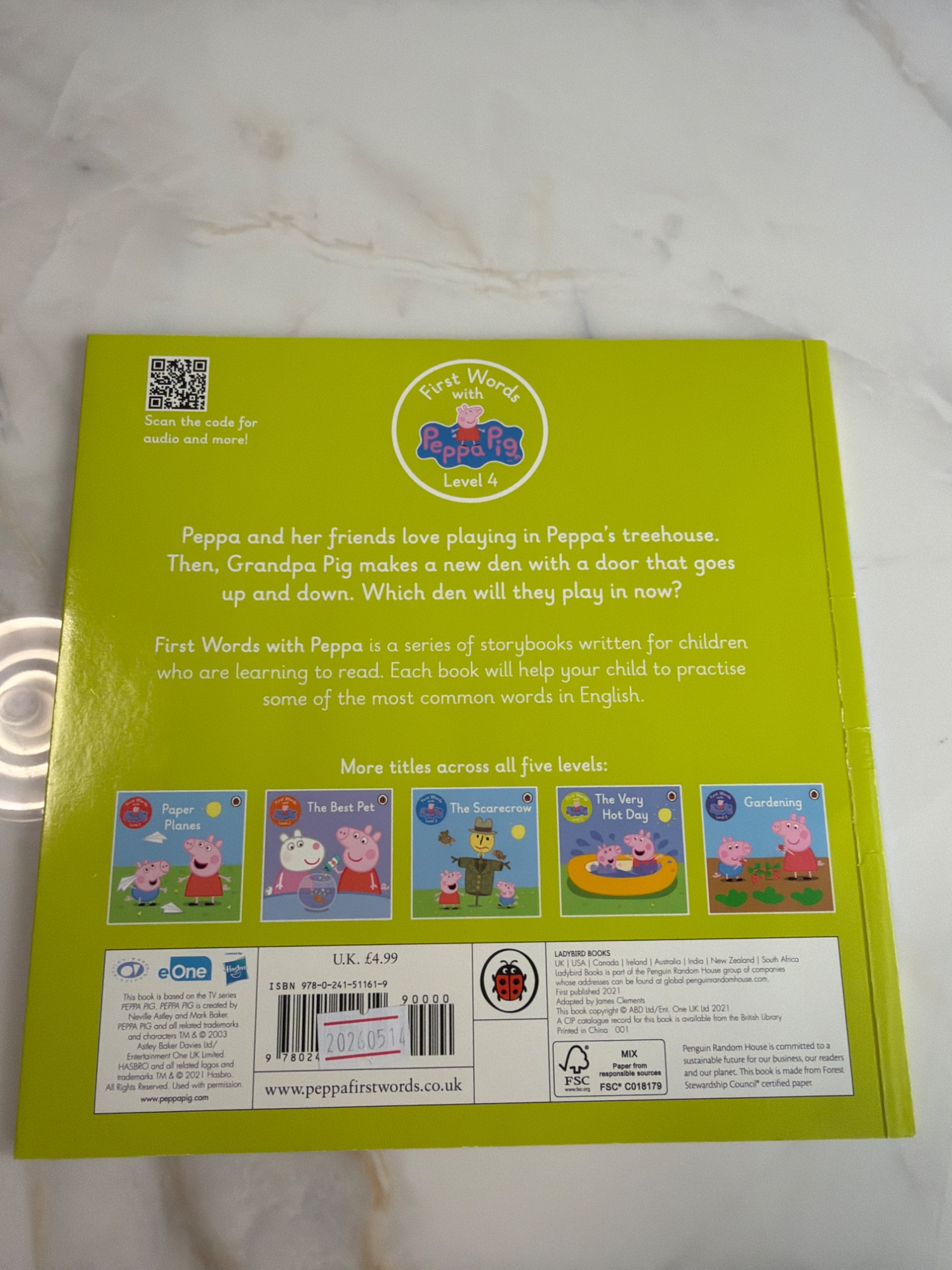 Peppa Pig: First Words with Peppa-Dens Level 4 - 2